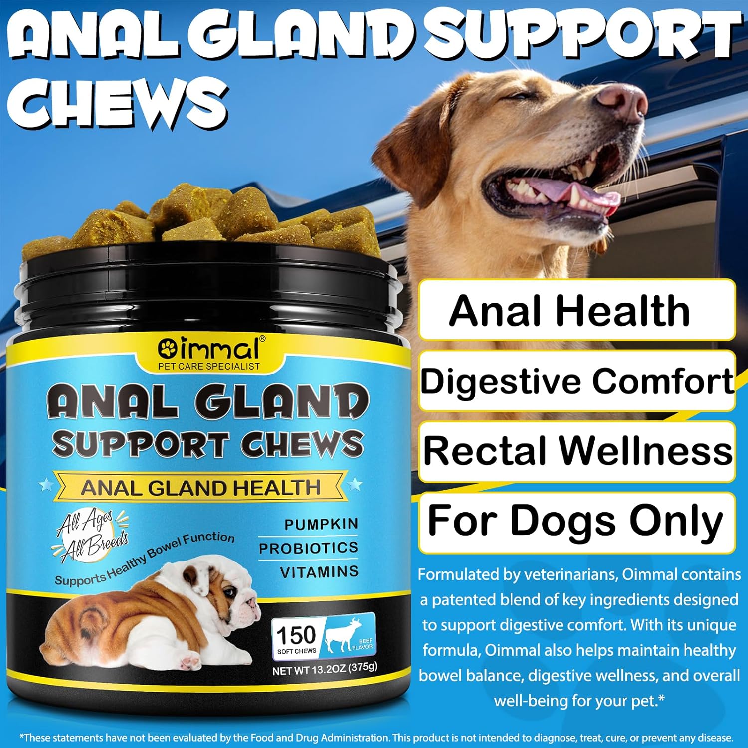 Thumbnail 2 de Digestive Fiber Cut Support Chews 150 chews