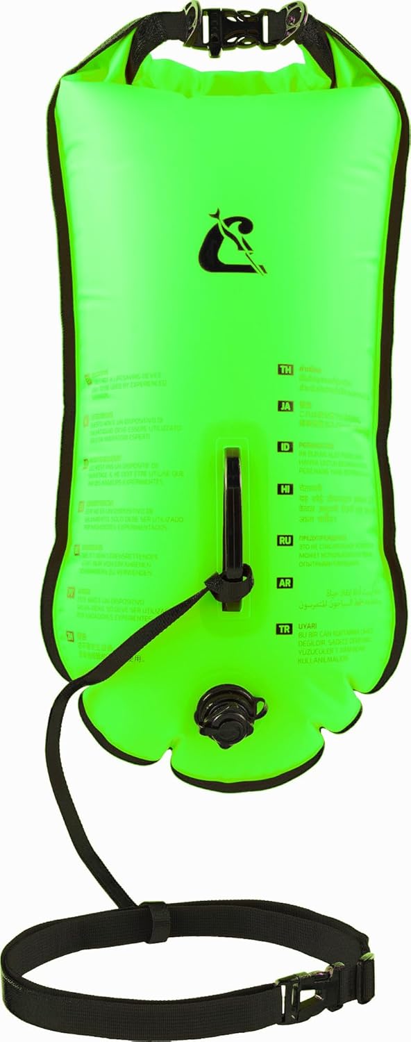 Thumbnail 1 de CRESSI dal 1946 Glide Swim Buoy – Boa di Segnalazione Gonfiabile, Pratica e Compatta
