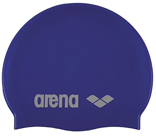Detalle de ARENA Cuffia da nuoto Classic in silicone – unisex, blu-bianco
