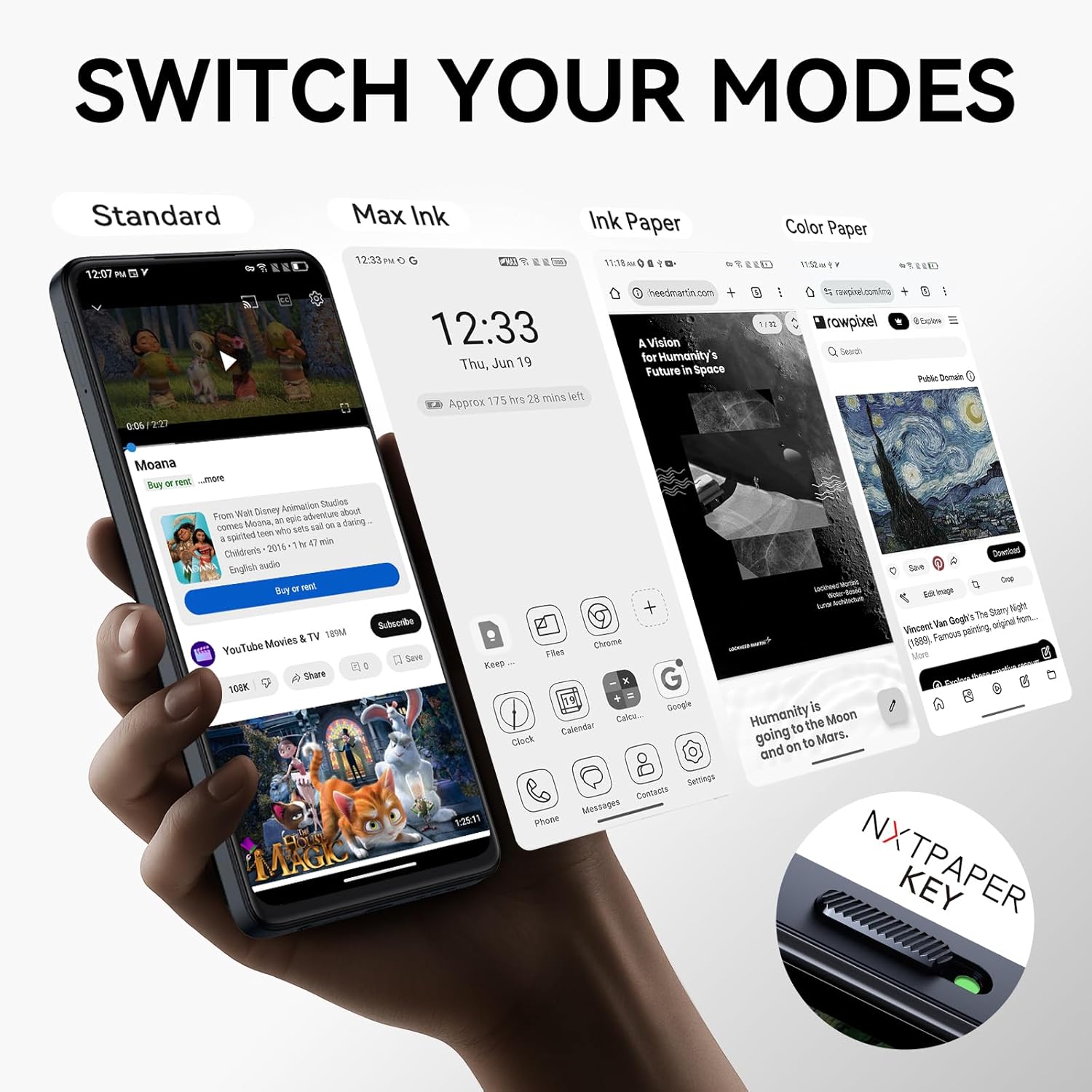 Thumbnail 2 de TCL 60 XE NXTPAPER 5G (AT&T, T-Mobile & Verizon Unlocked) Android Smartphone with Paper-Like 120Hz Display