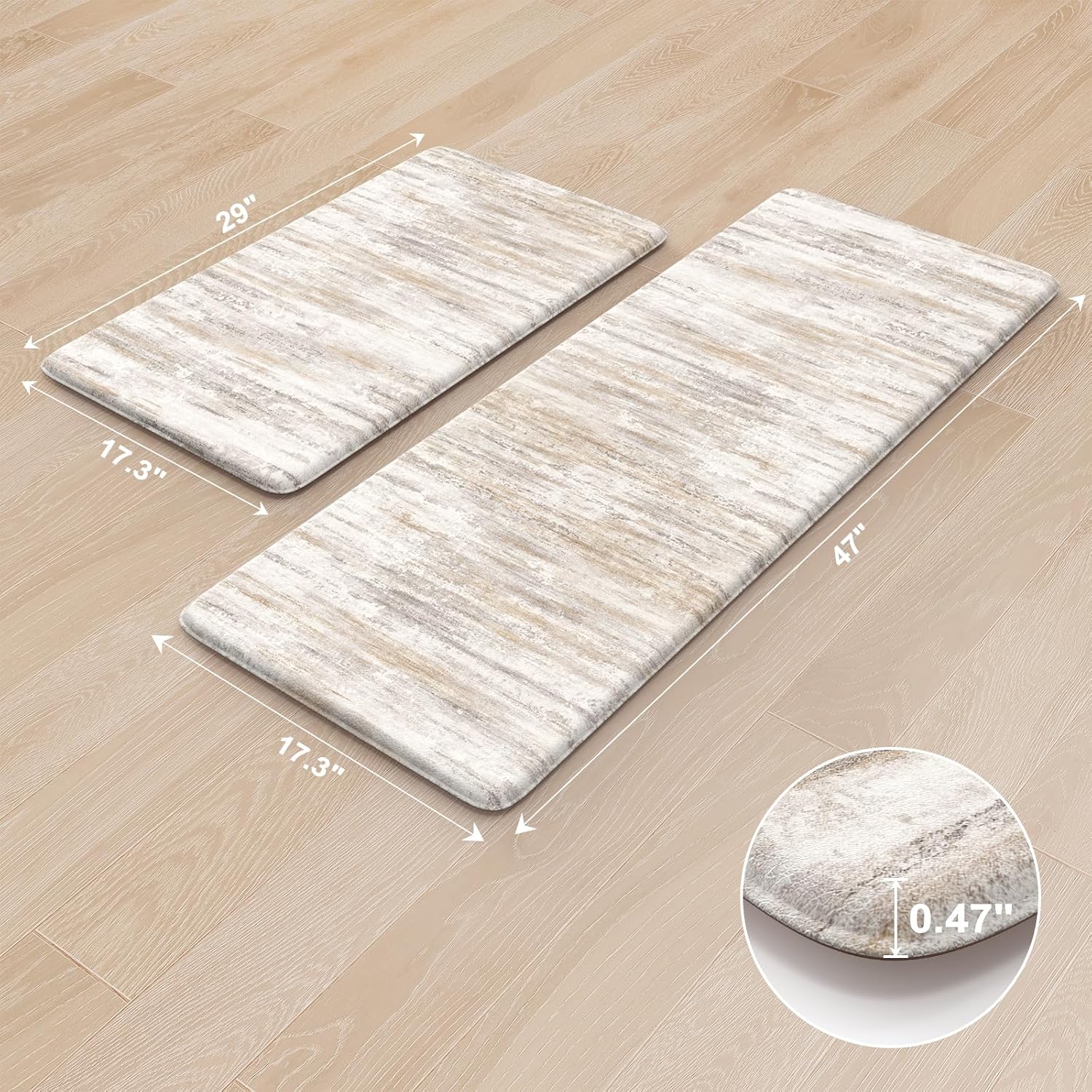Thumbnail 2 de KIMODE Anti Fatigue Kitchen Mats 0.47in Thick