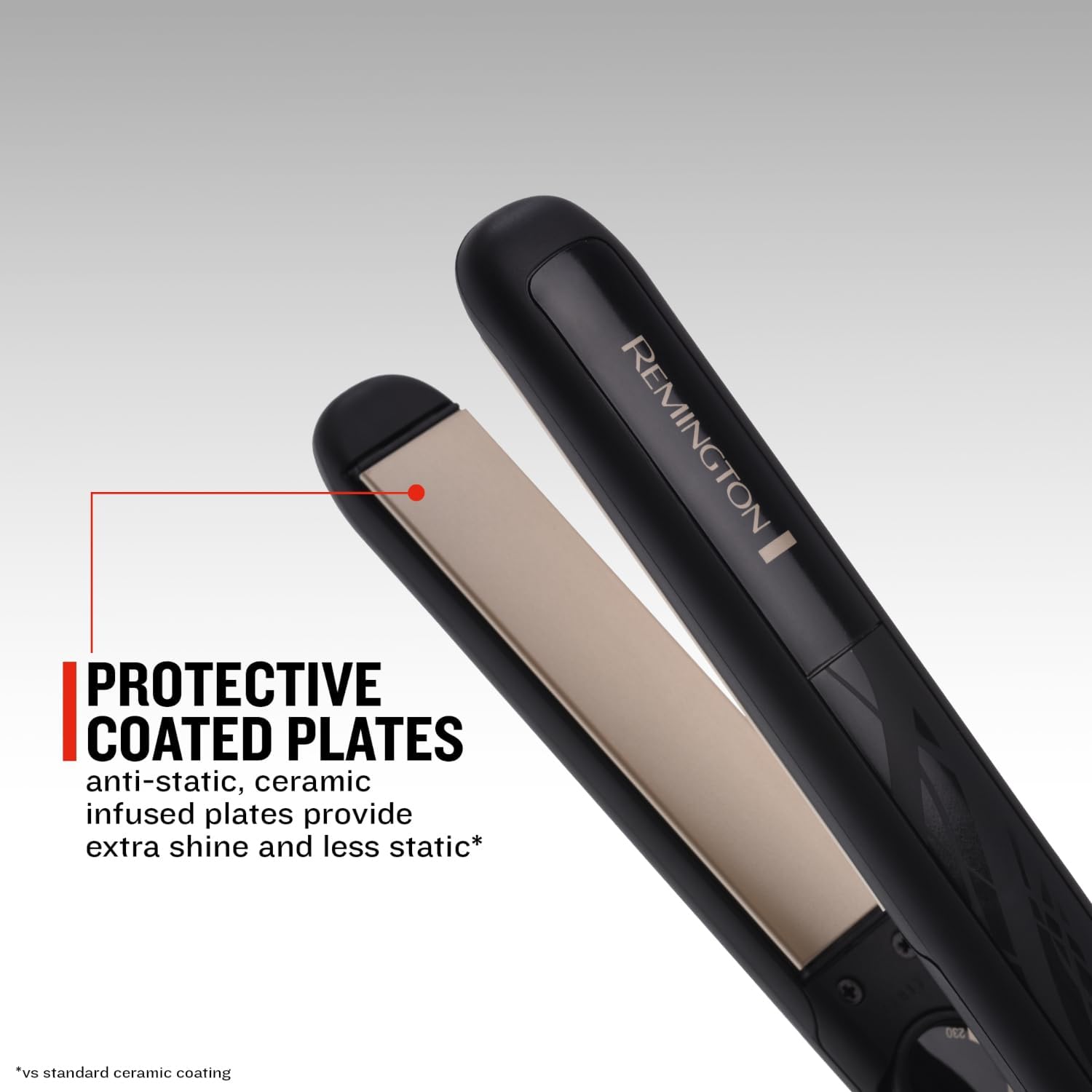 Detalle de Remington Ceramic Hair Straightener - Slim 110mm Floating Plates (S3500)