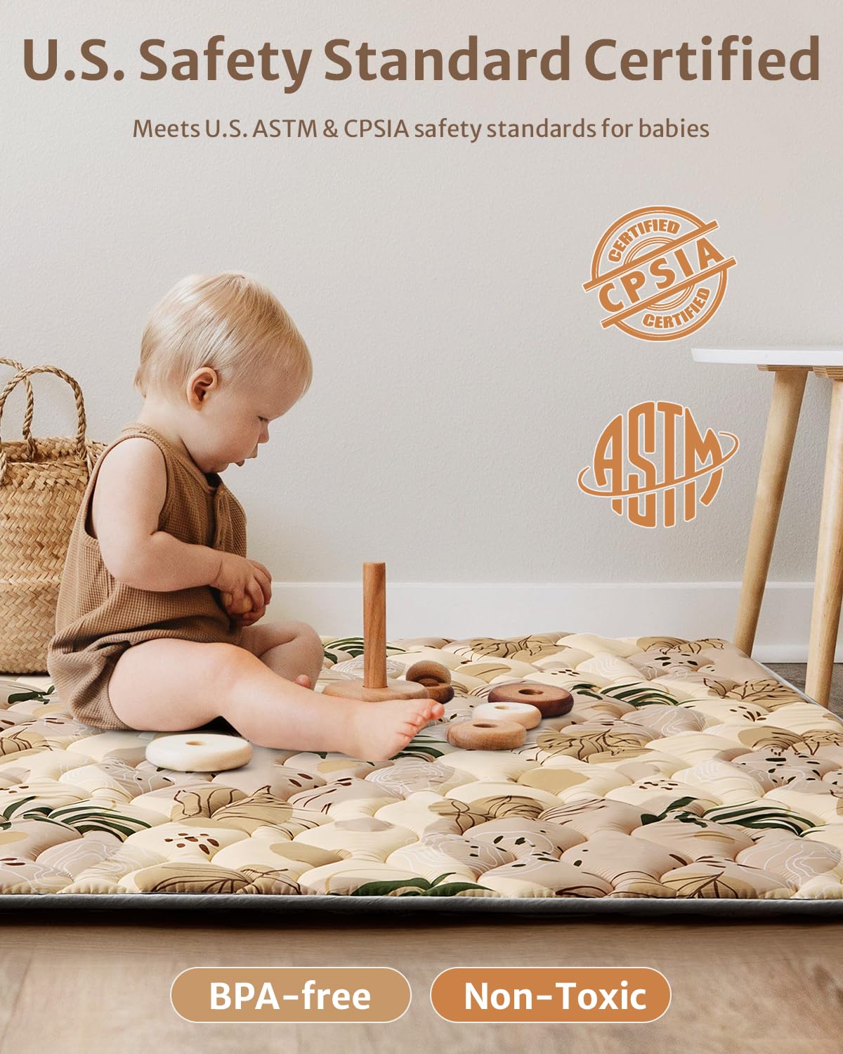 Thumbnail 6 de Blissful Diary 50x50 Baby Play Mat