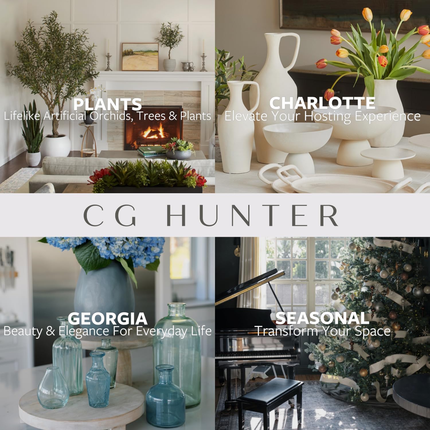 Thumbnail 6 de CG Hunter Faux Orchid Plant 24 in
