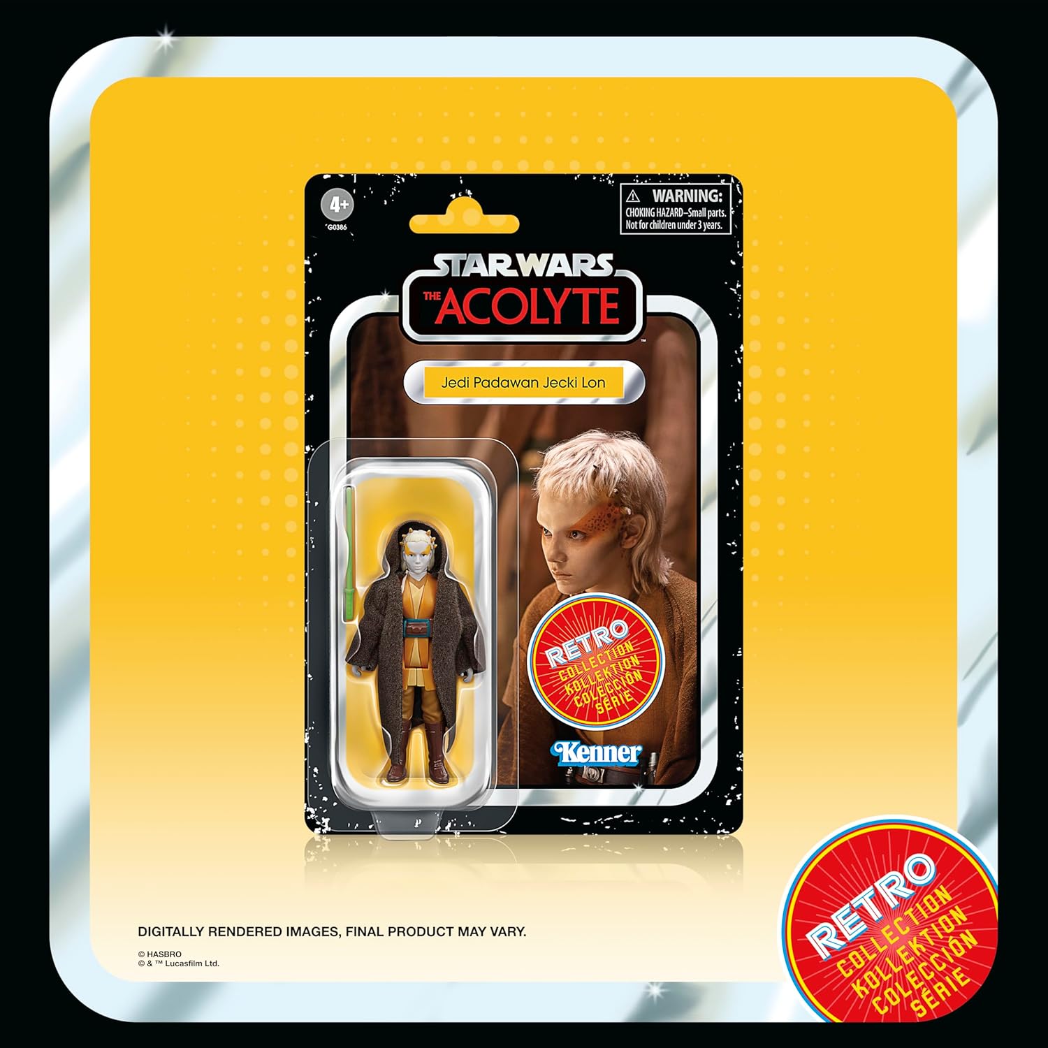 Thumbnail 5 de Star Wars Retro Collection The Acolyte Multipack, 9.5-cm Action Figure 6-Pack