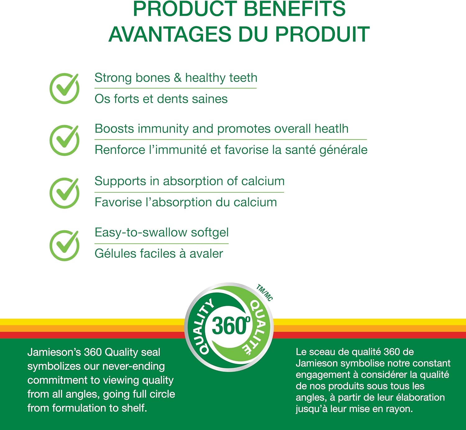 Thumbnail 4 de Jamieson Vitamin D3 softgels, 1,000 IU