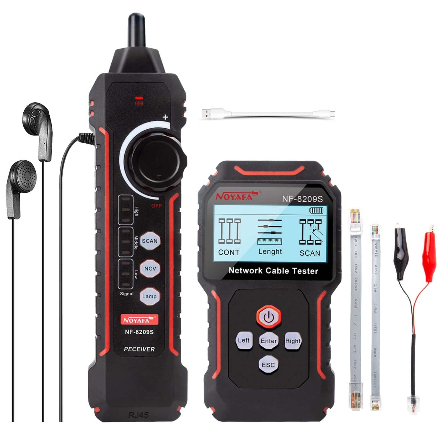 NOYAFA NF-8209S tester cavi rete 500 m 📡