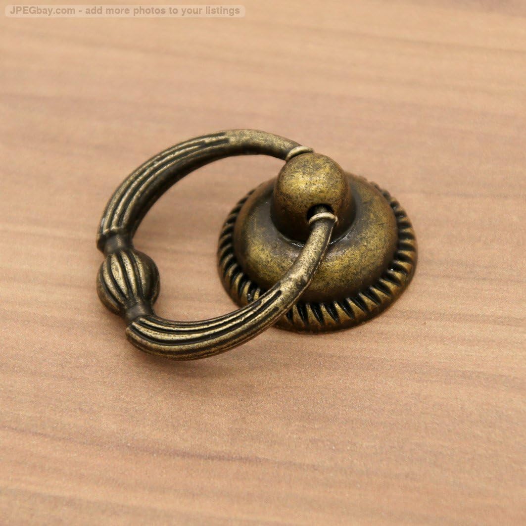 Detalle de LXZ Antique Brass Ring Pulls, Zinc Alloy