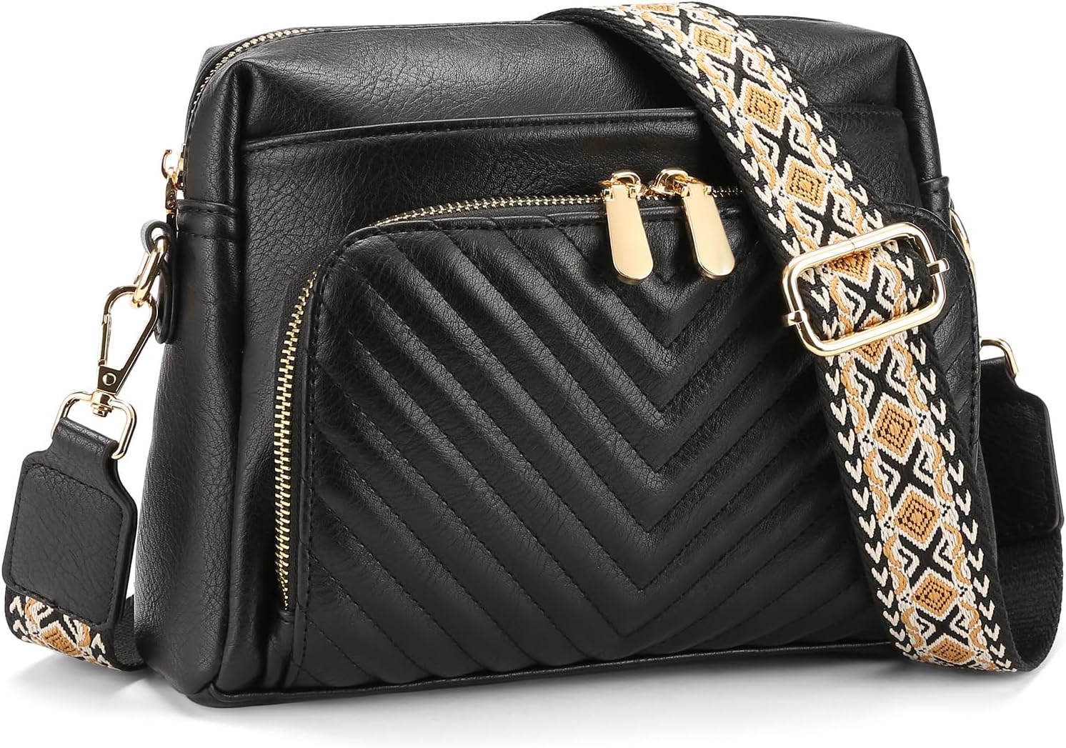 Thumbnail 6 de GAEKEAO Round Crossbody Bag for Women in Vegan Leather
