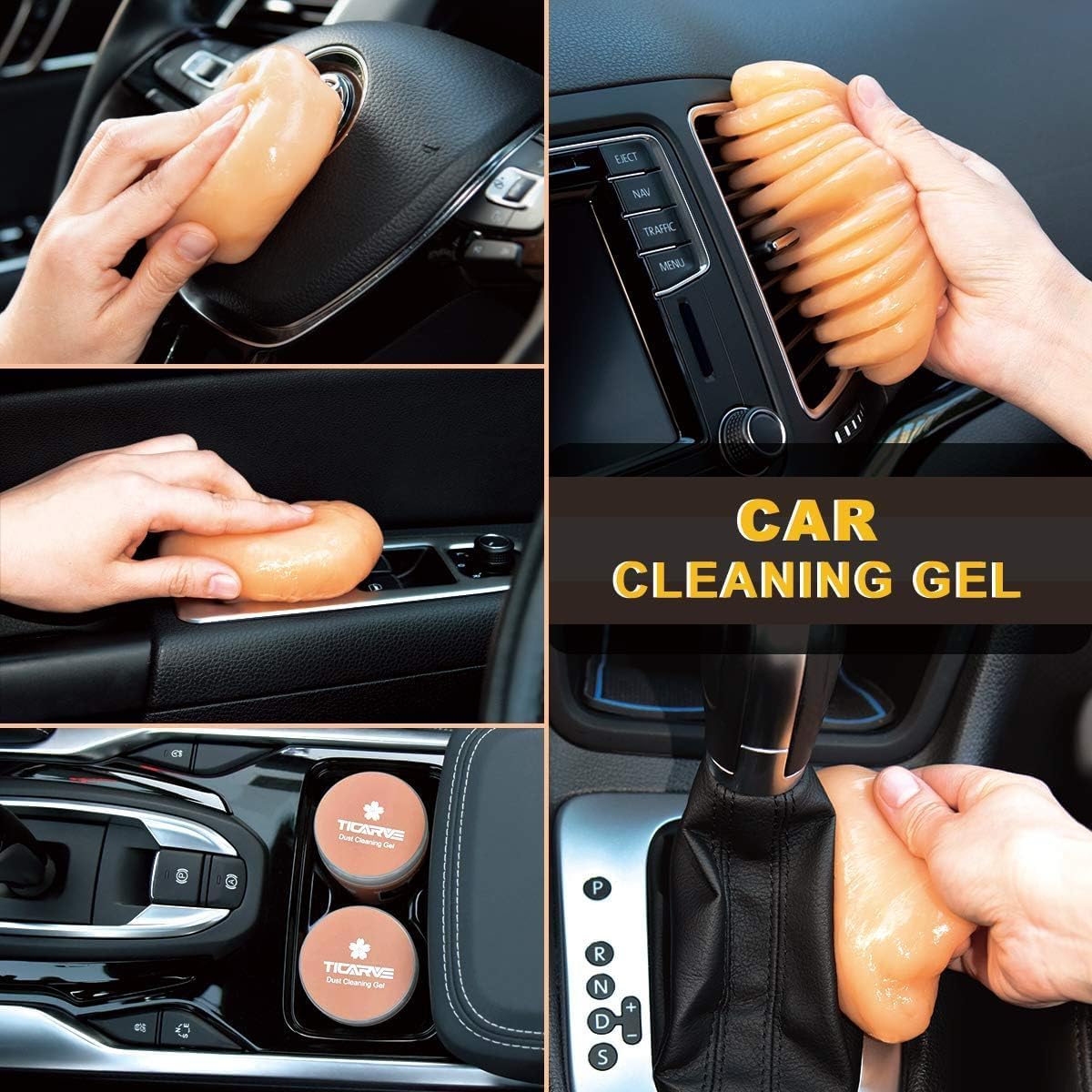 Detalle 2 de TICARVE Reinigungsgel Auto Innenraum 1 Stück