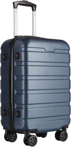 Thumbnail 3 de T-LOVENDO.ES Maleta de cabina con 4 ruedas giratorias 55x40x20 (azul marino) y candado de combinación
