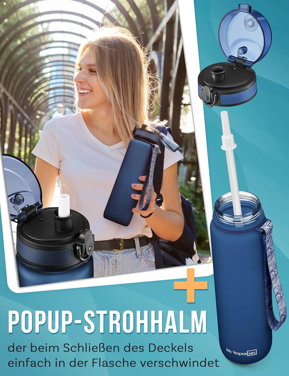 Thumbnail 4 de My Vesperbox Trinkflasche 1000 ml