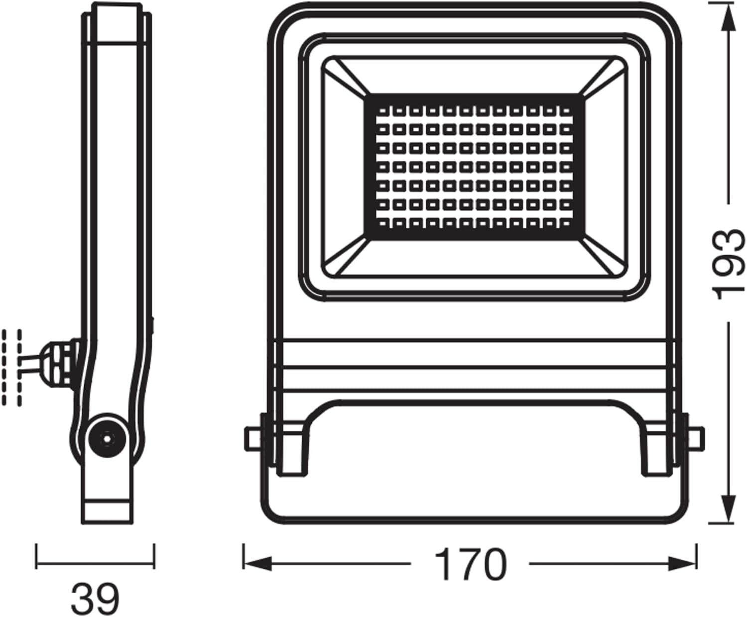 Detalle de OSRAM ENDURA FLOOD PC 50W proiettore LED