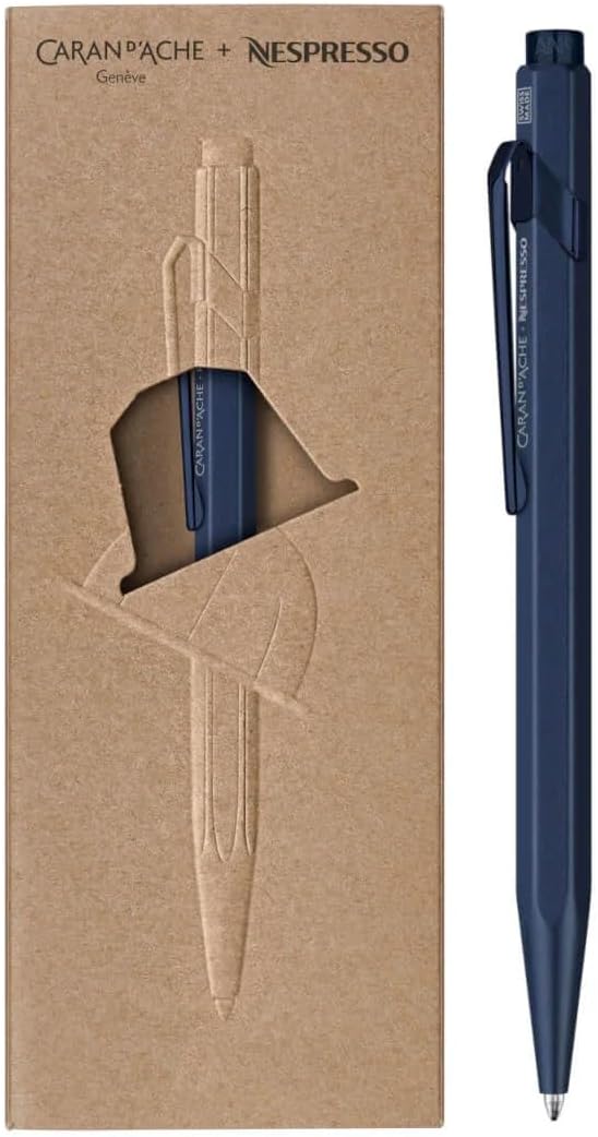 Detalle 2 de Caran d'Ache + Nespresso Stylo à bille Edition 6' — Le mariage du design suisse et du recyclage