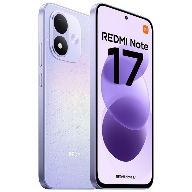 Detalle 2 de Xiaomi Redmi Note 17 4G 4GB/128GB, 6.99" Púrpura — autonomía y IA en un pantalla amplia