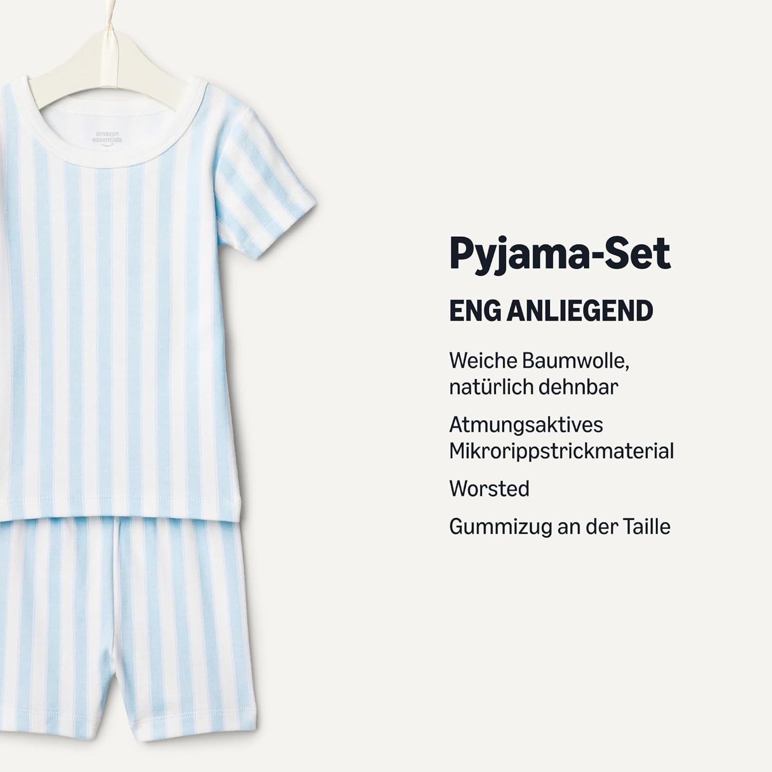 Thumbnail 1 de Amazon Essentials x Sofia Grainge Pyjama-Set (eng anliegend) mit kurzen Ärmeln