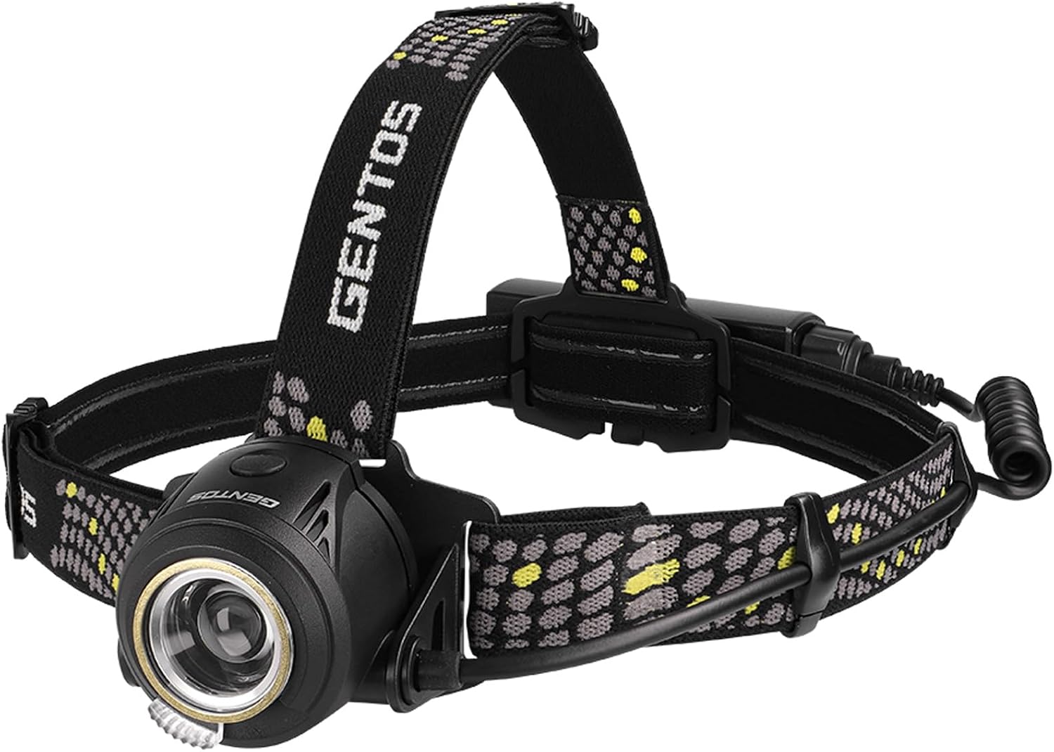 Detalle de GENTOS LY-186R LEDヘッドライト USB Type-C充電式・510ルーメン・フォーカス調整