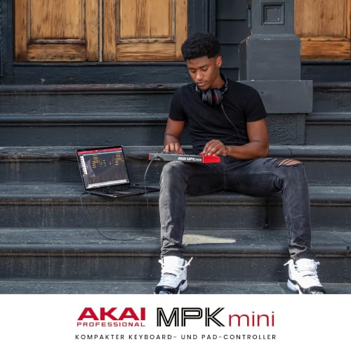 Thumbnail 8 de Akai Professional MPK Mini MK3 – USB-MIDI-Controller mit 25 Minikarten-Tasten, Arpeggiator, Pads und NKS-Unterstützung