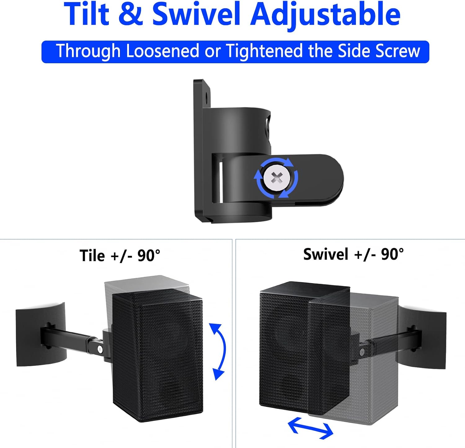 Thumbnail 2 de Dinghosen Wall/Ceiling Mount Bracket for Samsung SWA Speakers