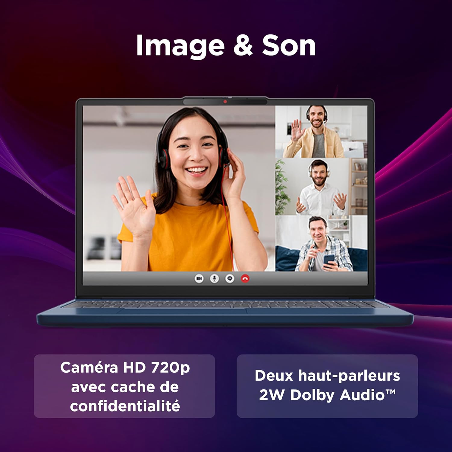 Thumbnail 1 de Lenovo IdeaPad Slim 3 16IRH10 (16") – Intel Core i7-13620H, 16 Go RAM, SSD 1 To, Windows 11 Home, clavier AZERTY