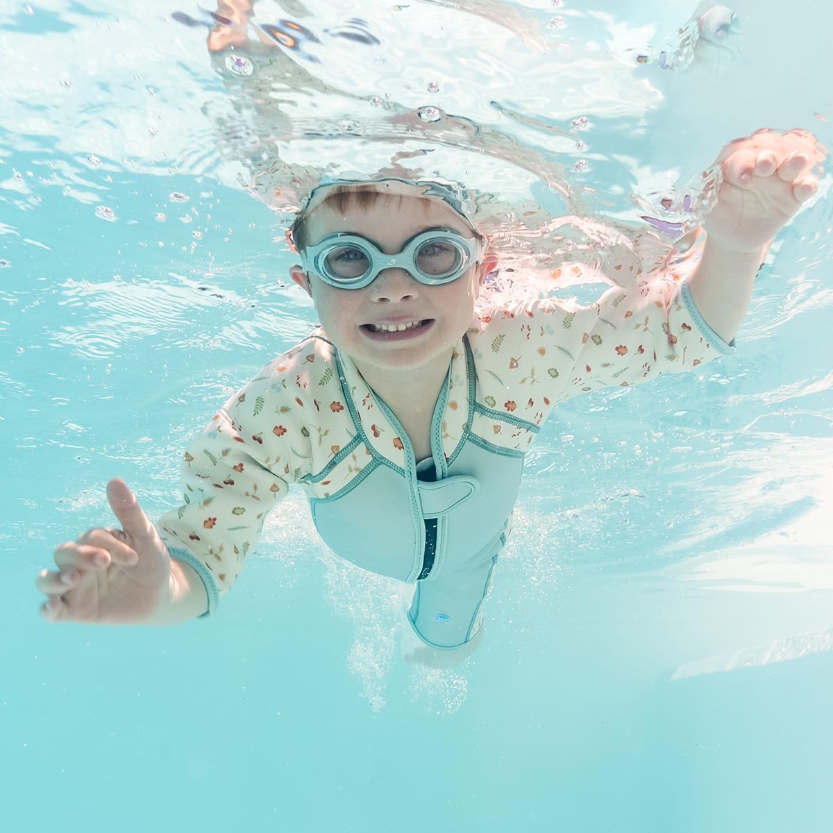 Detalle de Splash About Muta corta da bambino: neoprene con UPF50+ e zip frontale