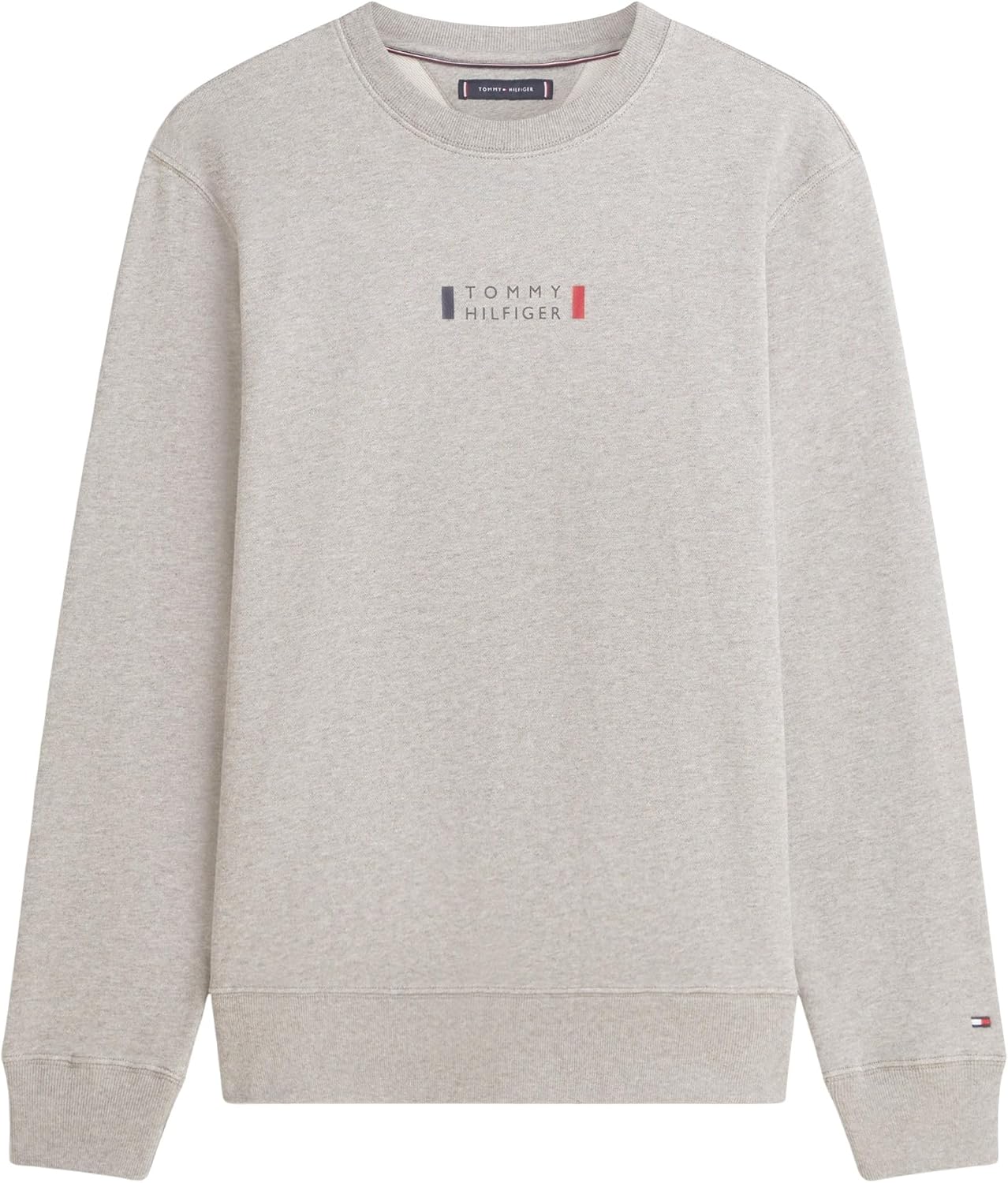 Detalle de Tommy Hilfiger Brand Love Sweatshirt Mw0mw41428 – Felpa unisex originale e sostenibile