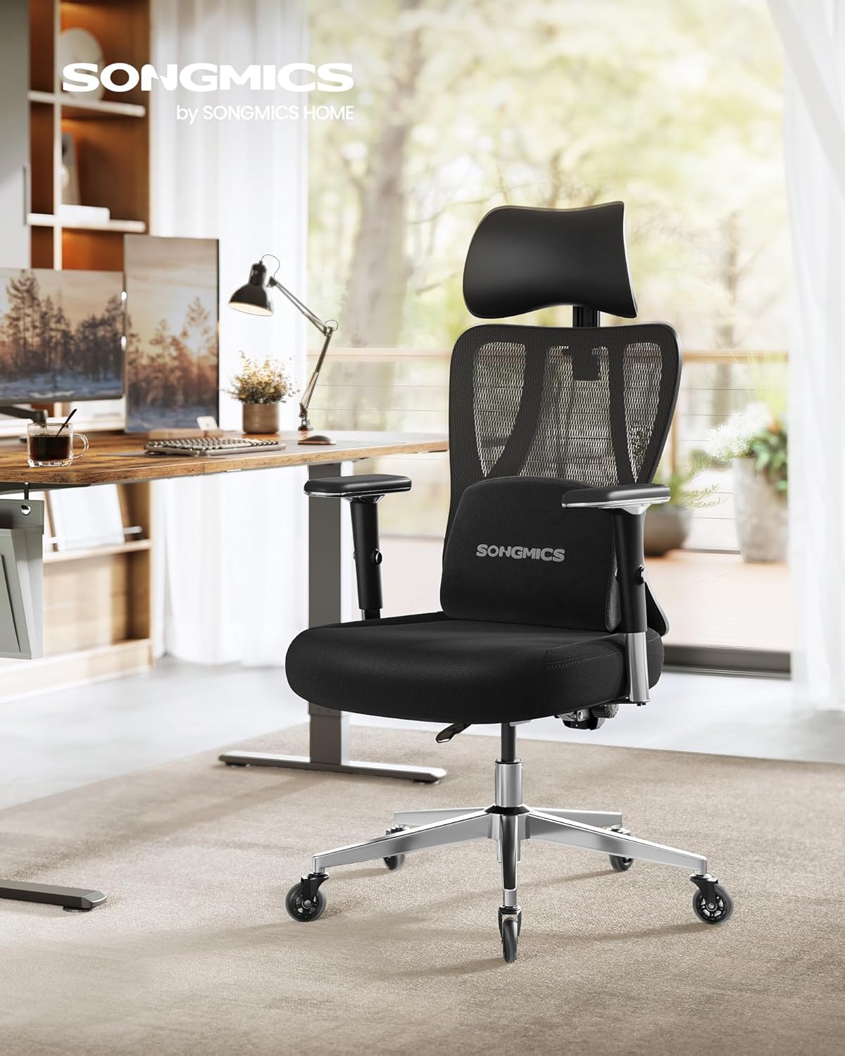 Thumbnail 1 de SONGMICS Bürostuhl ergonomisch 150 kg