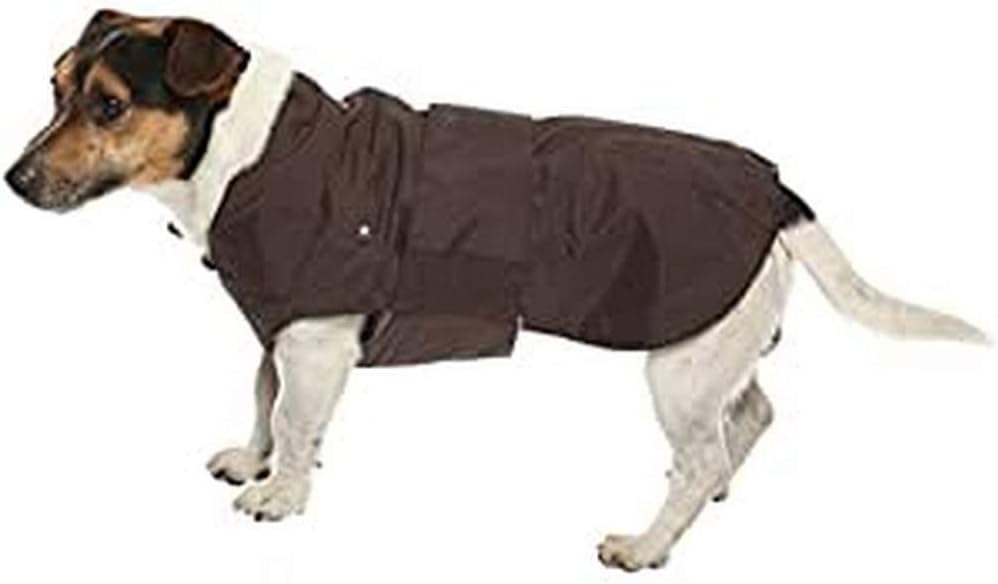 Detalle de Croci Montreal wasserdichter Hundemantel Wintermantel mit Leinenloch, Größe 45 cm, braun