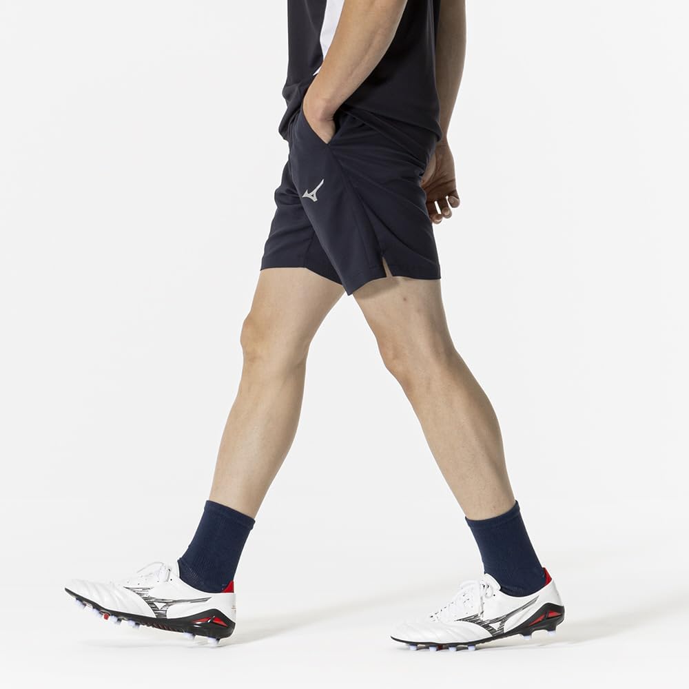 Detalle 2 de MIZUNO P2MDB060 サッカー用ムーブクロスハーフパンツ スリムシルエット・男女兼用