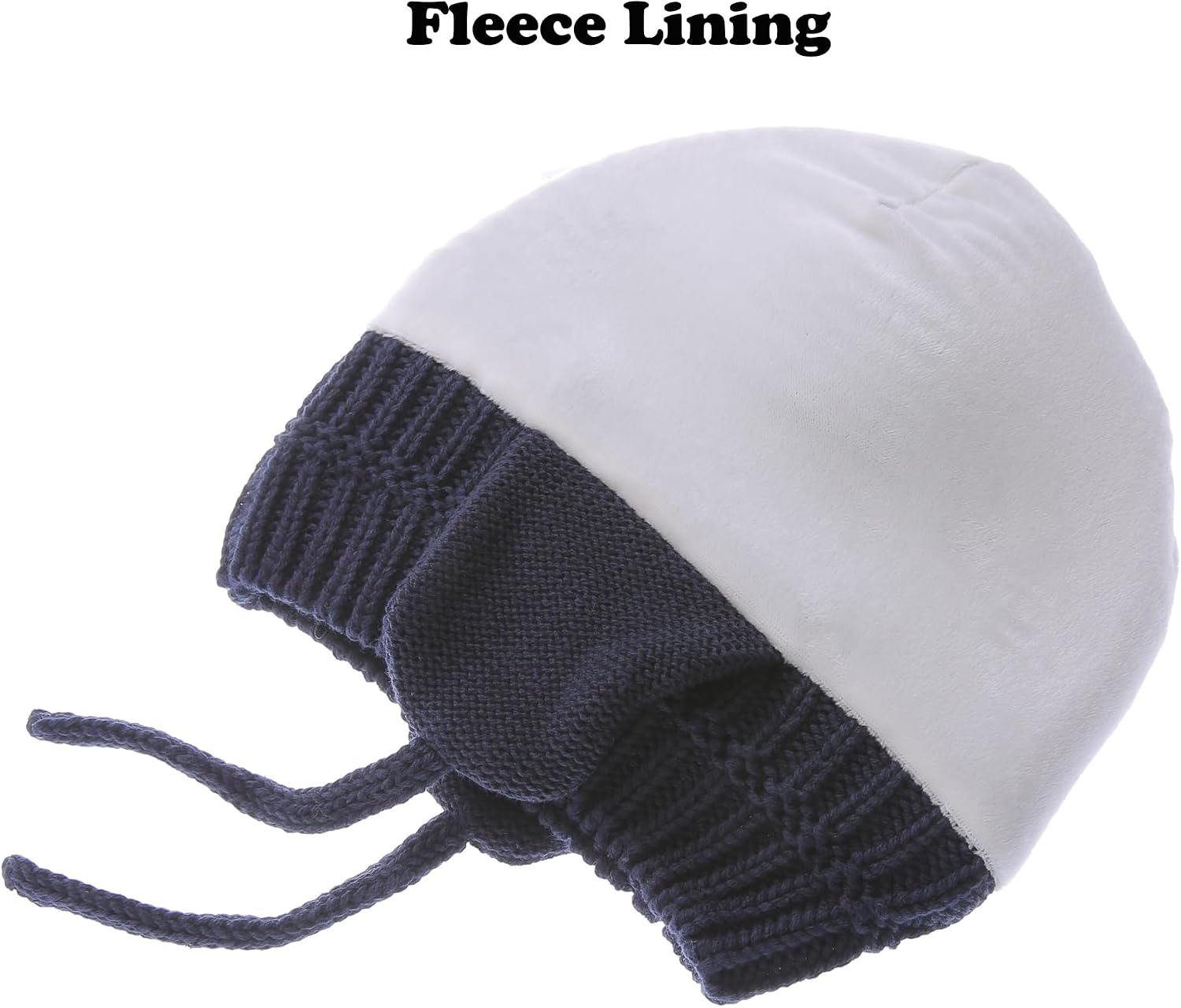 Detalle de Exemaba warm beanie hat 100% acrylic