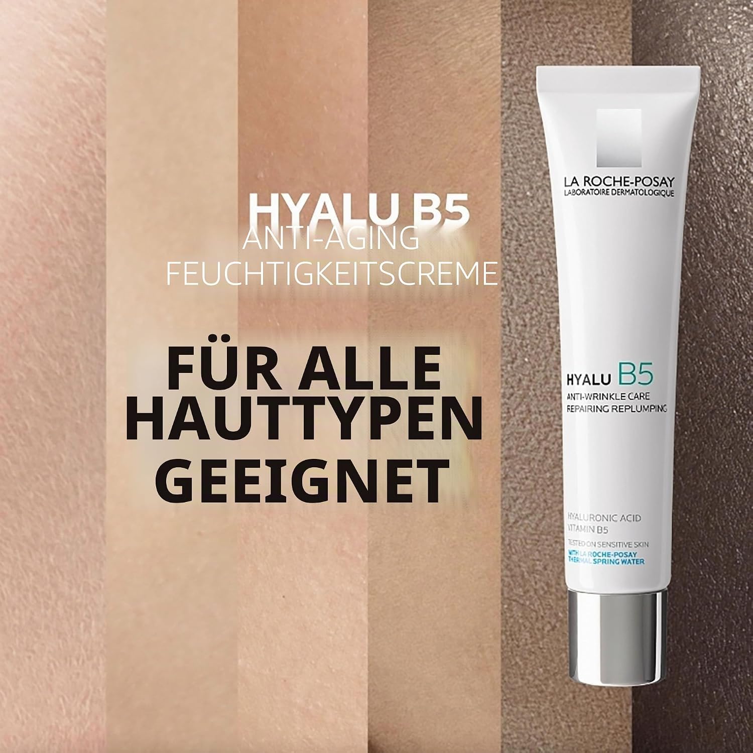 Detalle 2 de La Roche-Posay Hyalu B5 Anti-Aging-Creme für empfindliche Haut (40 ml) – regenerierend & aufpolsternd