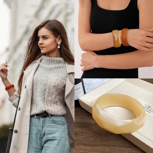 Thumbnail 3 de Pulsera de Resina Acrílica 3 Piezas en Colores - Juego Geométrico para Mujer