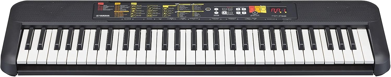 Thumbnail 5 de Yamaha PSR-F52: Tastiera digitale compatta da principianti con 61 tasti, 144 voci e 158 stili
