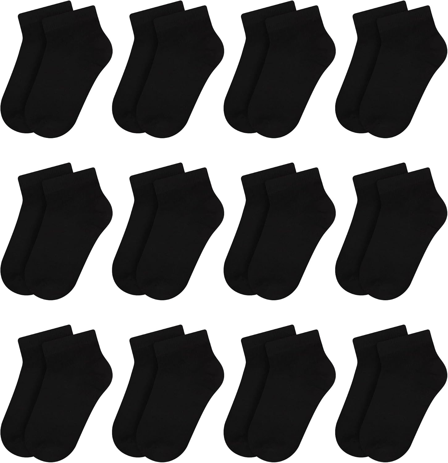 Thumbnail 5 de Pack de 12 chaussettes enfants L&K-II 10/12 en coton multicolore motifs