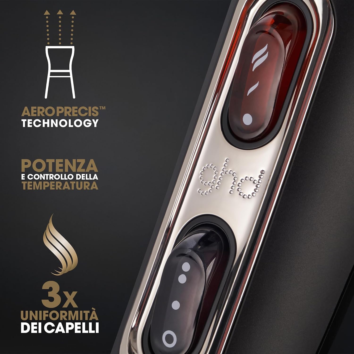 Detalle 2 de ghd Helios asciugacapelli professionale ionico anticrespo ad aria veloce