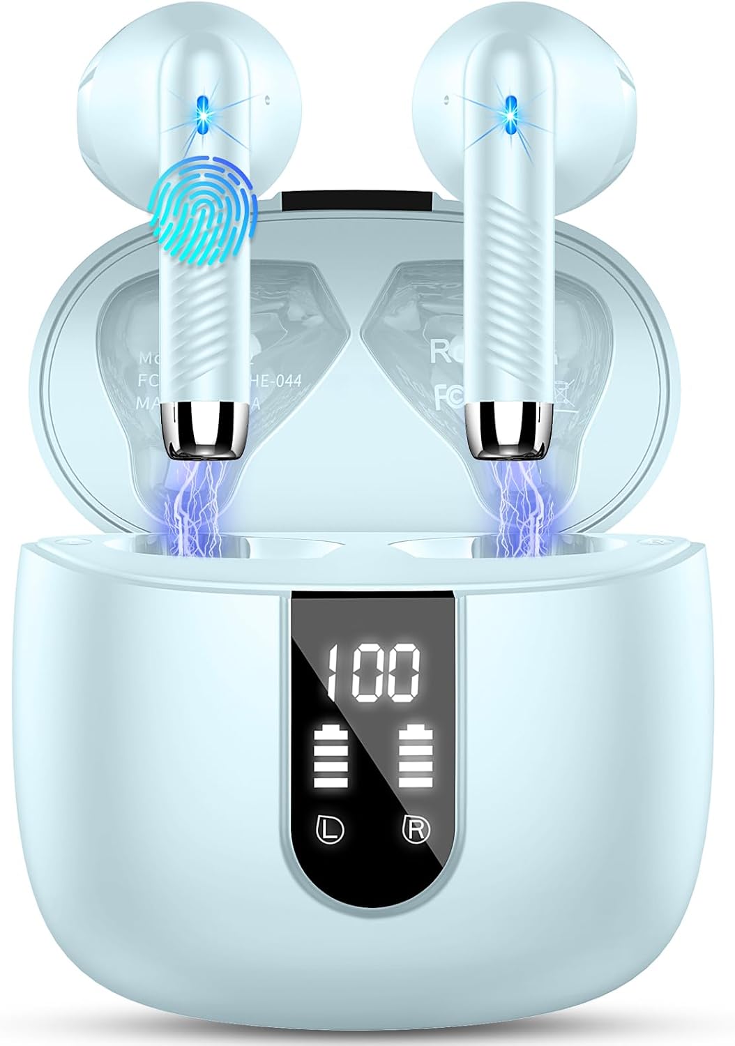 Detalle de J55 Bluetooth Kopfhörer In‑Ear 48H Akku