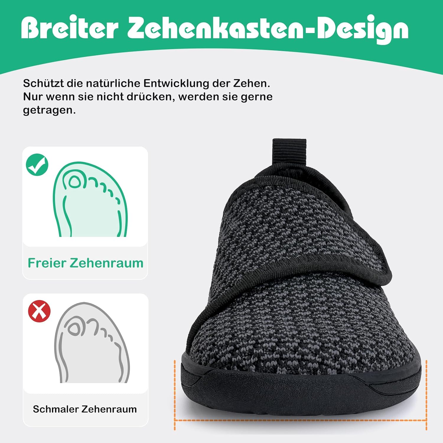 Thumbnail 2 de IceUnicorn Baby Barfußschuhe – breite Lauflernschuhe mit rutschfester Sohle für Kleinkinder