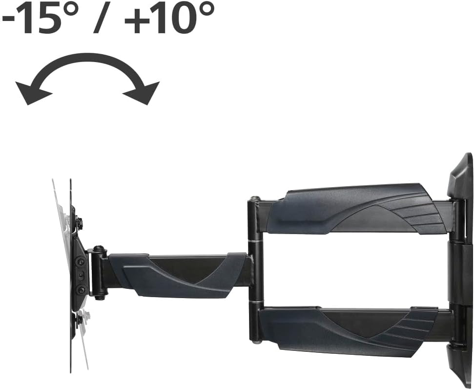 Thumbnail 6 de Hama TV Wandhalterung schwenkbar, neigbar, ausziehbar für 32–65 Zoll – VESA 75x75 bis 400x400, bis 35 kg, 3 Gelenke, schwarz
