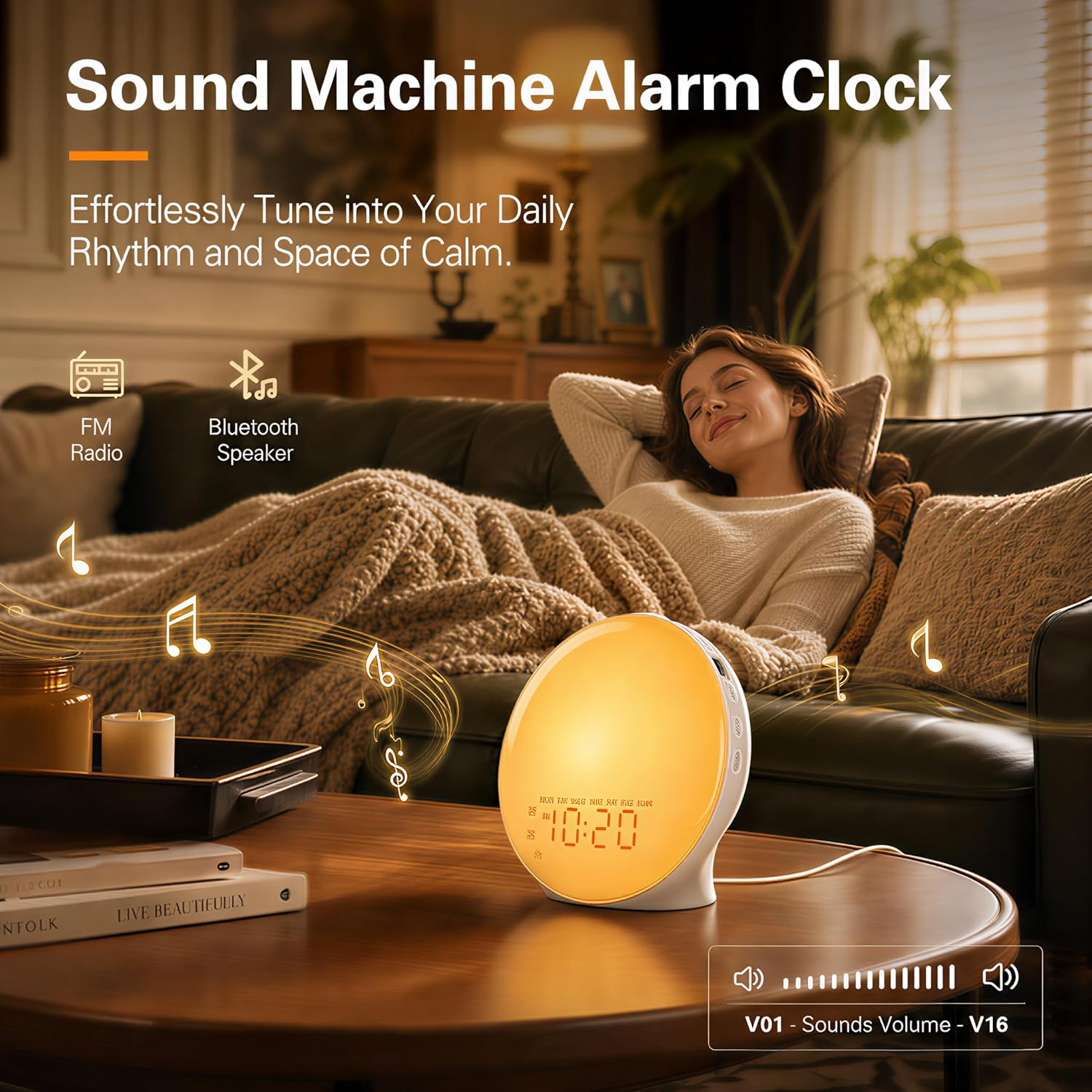 Thumbnail 6 de Wake Up Light Sunrise Alarm Clock ⚡