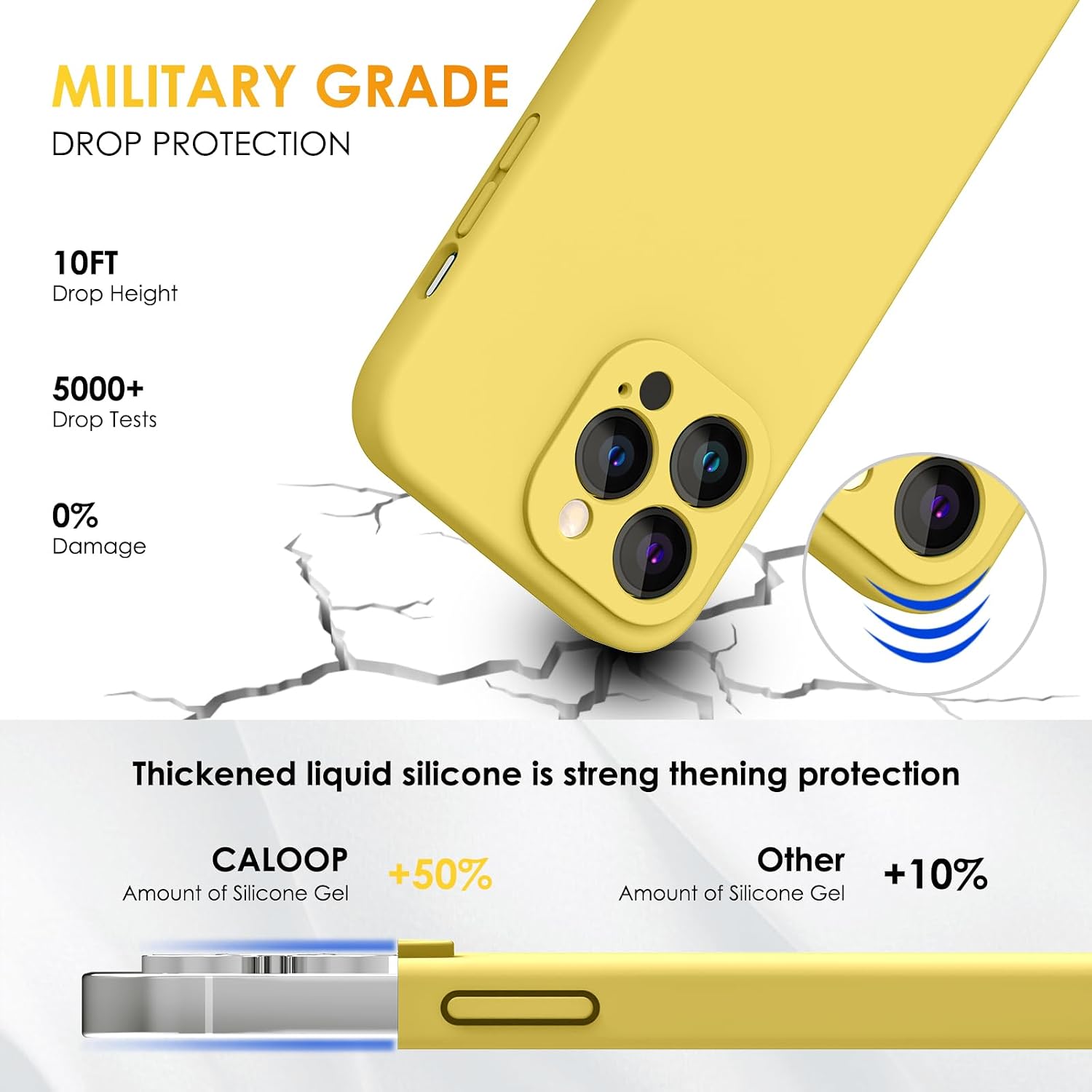 Thumbnail 4 de CALOOP iPhone 14 Pro Max slim case 6.7-inch 🍱
