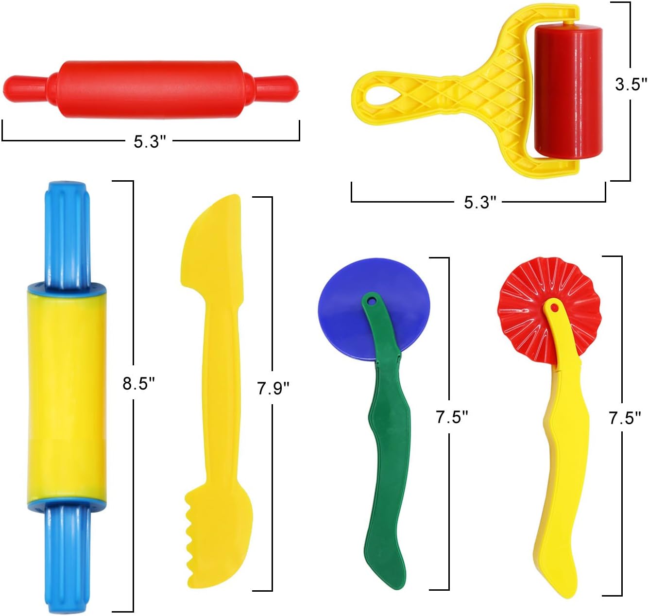 Thumbnail 4 de WONDERFORU Dough Tools 23-piece clay tool kit