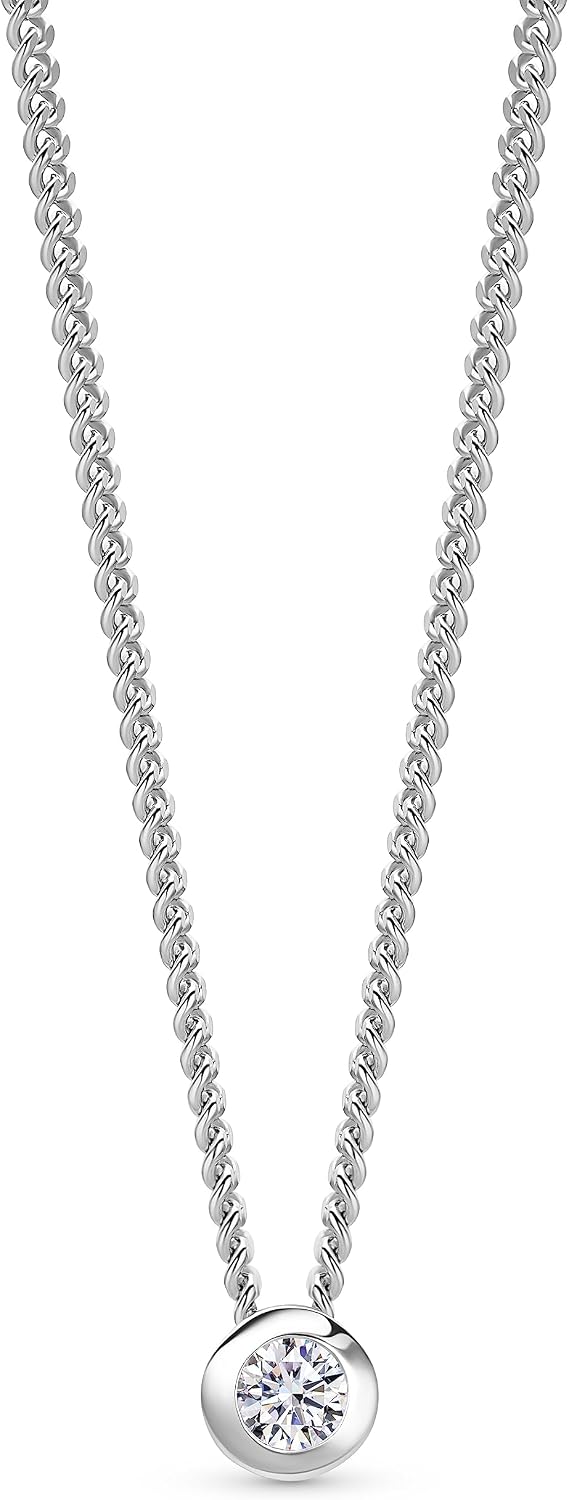 Detalle de Orovi collana donna Argento 925 con zircone