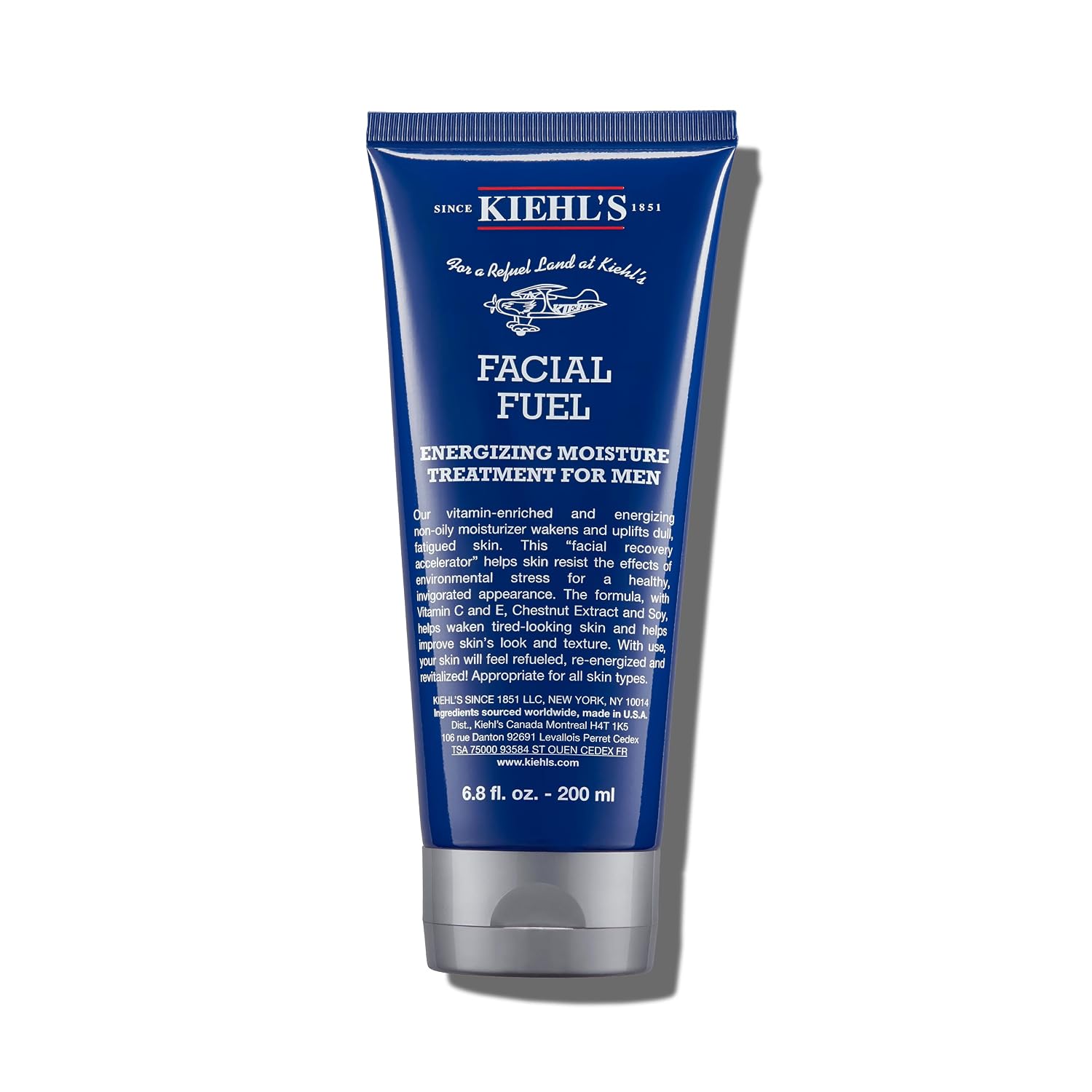Detalle de Kiehl's Facial Fuel 3605970407964 Men's Energizing Face Moisturizer