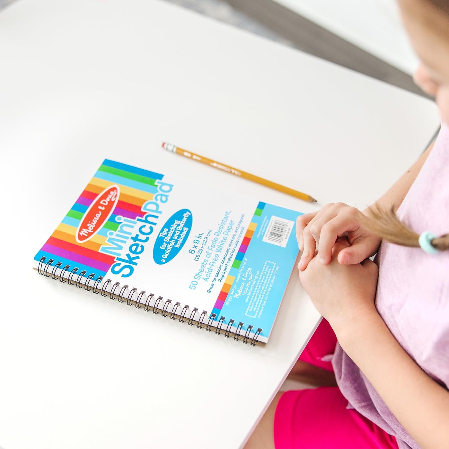 Thumbnail 1 de Melissa & Doug Drawing Pad 6x9 📒