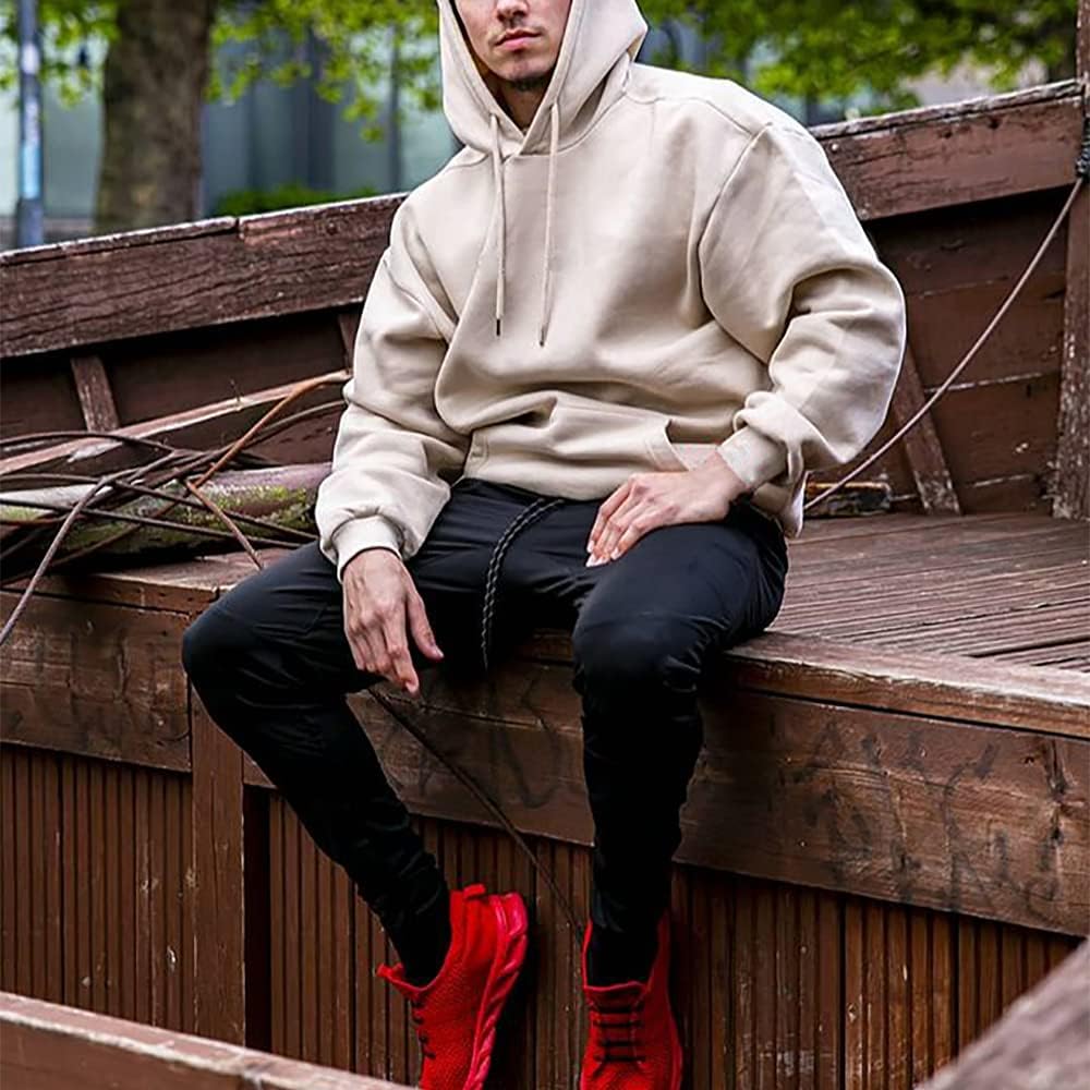 Detalle de BROKIG Lightweight Gym Jogger Pants with Tapered Fit and Zip Pocket
