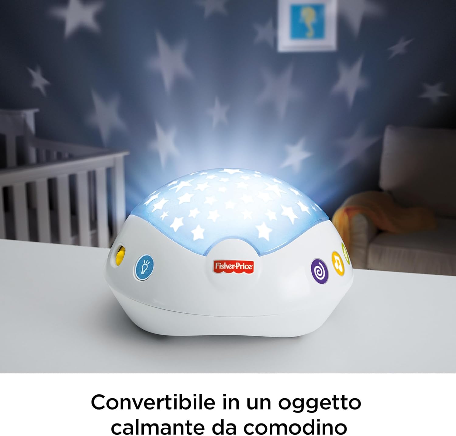 Thumbnail 3 de Fisher-Price La Giostrina Degli Orsetti: giostrina motorizzata con luci stellate e tre modalità sonore calmanti