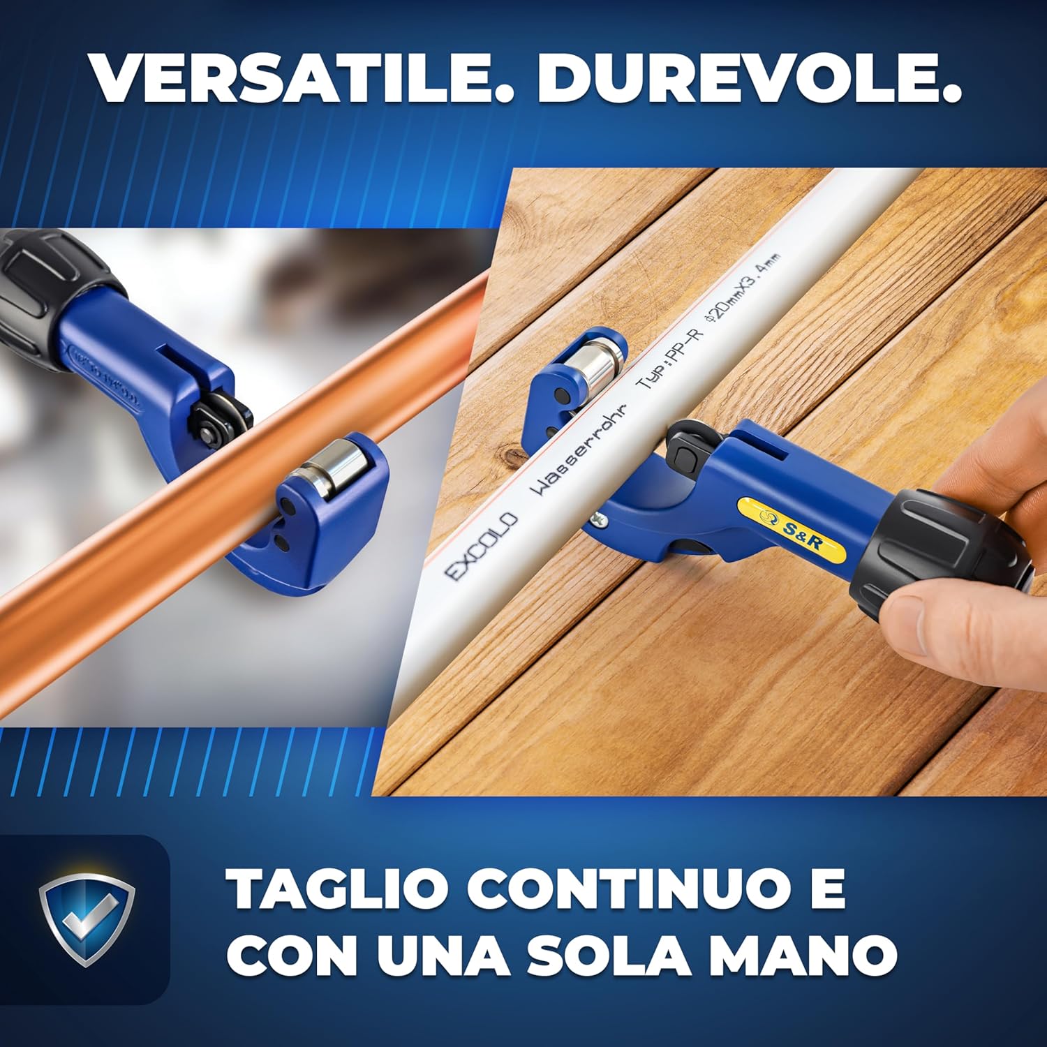 Thumbnail 6 de S&R Tagliatubi: Tagliatubi per rame, alluminio e plastica multistrato da 3 a 32 mm