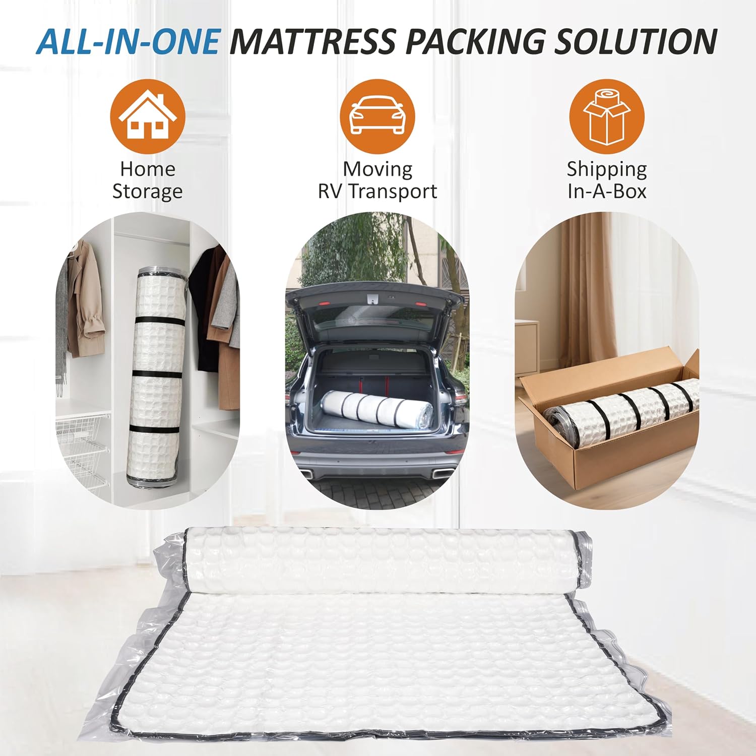 Thumbnail 5 de Queen Foam Mattress Vacuum Bag