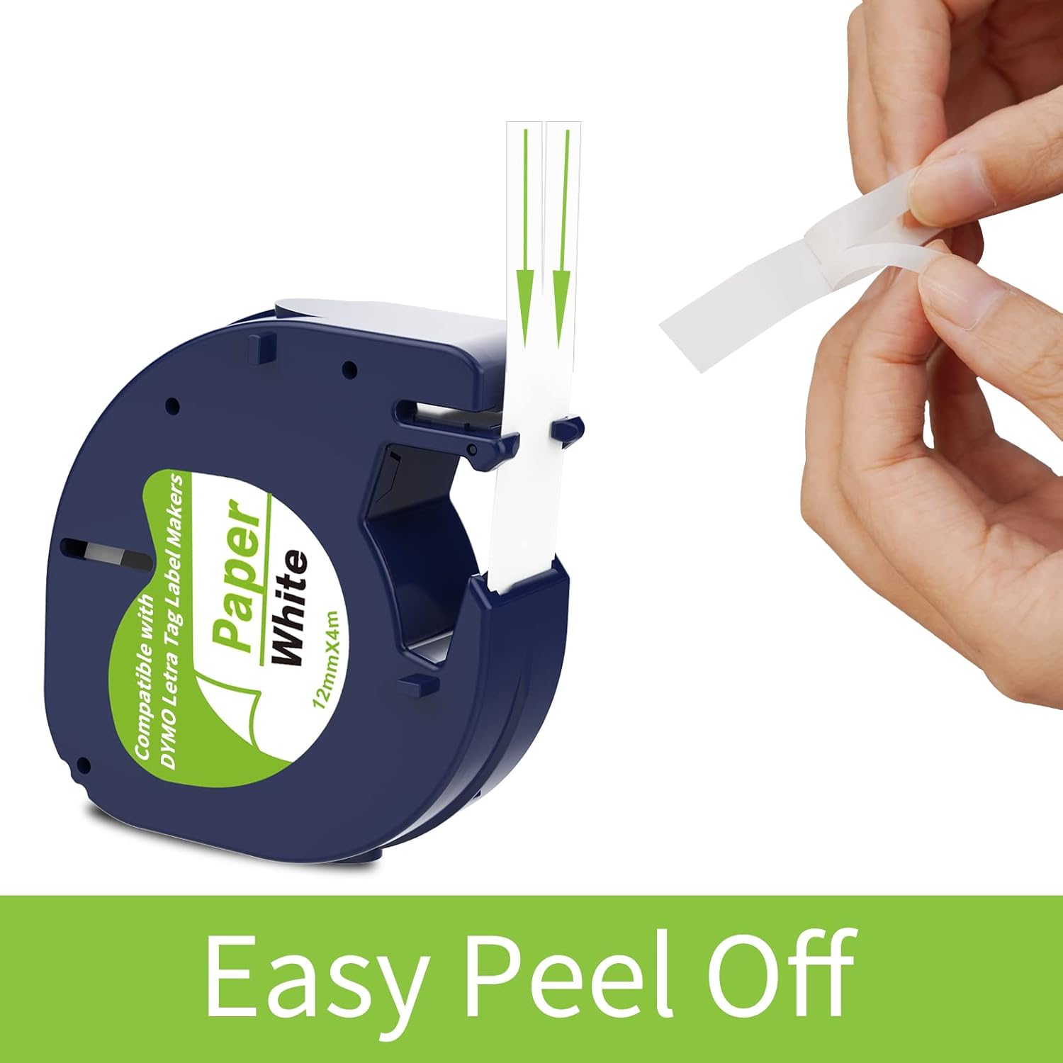 Thumbnail 3 de Etikettenband 12 mm x 4 m kompatibel mit Dymo 📇