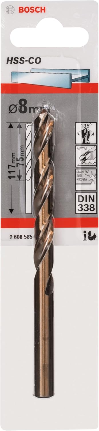 Detalle de Bosch Accessories 2608585846 foret HSS-Co Ă 10 mm đ